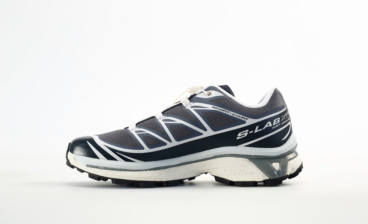 Salomon XT-6 S-LAB Men Women Outdoor Trail Running Hiking Shoes "Dark Navy Grey White"