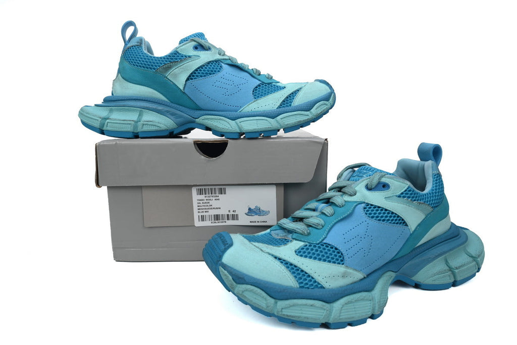 Balenciaga 3XL Sneaker "Blue Mix"-retro thick sole dad shoes，Women's Shoe Sale / Men's Shoe Sale