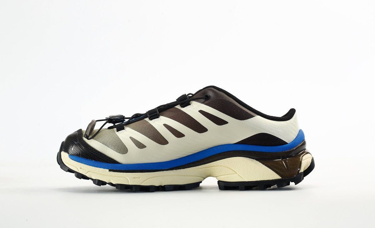 Salomon XT-4 MM6 Maison Margiela Men's Sneakers "Cream / Brown / Blue"- outdoor hiking shoes/Women's Shoe Sale / Men's Shoe Sale