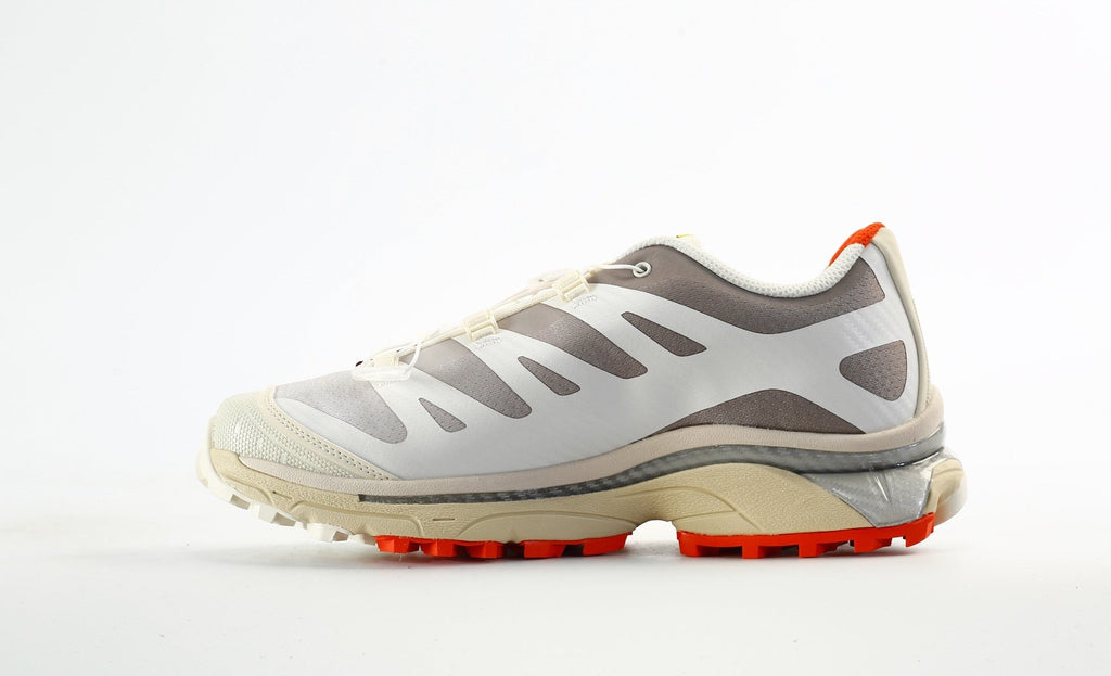 Salomon XT-4 OG S-LAB Men's Trail Running Sneakers "White / Grey / Orange"- outdoor hiking shoes/Women's Shoe Sale / Men's Shoe Sale