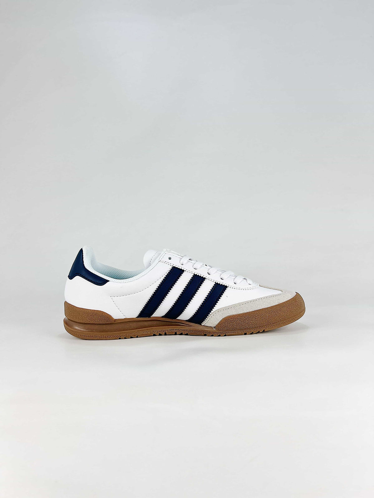 Adidas Jeans "White Navy Blue Gum"-Classic sneakers，Adidas Women's Shoe Sale / Men's Shoe Sale