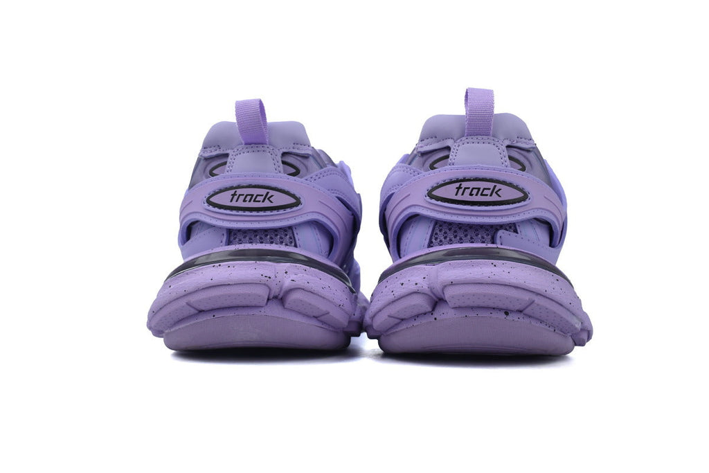 Balenciaga Track Trainer Sneakers "Lavender"-retro thick sole dad shoes，Women's Shoe Sale / Men's Shoe Sale