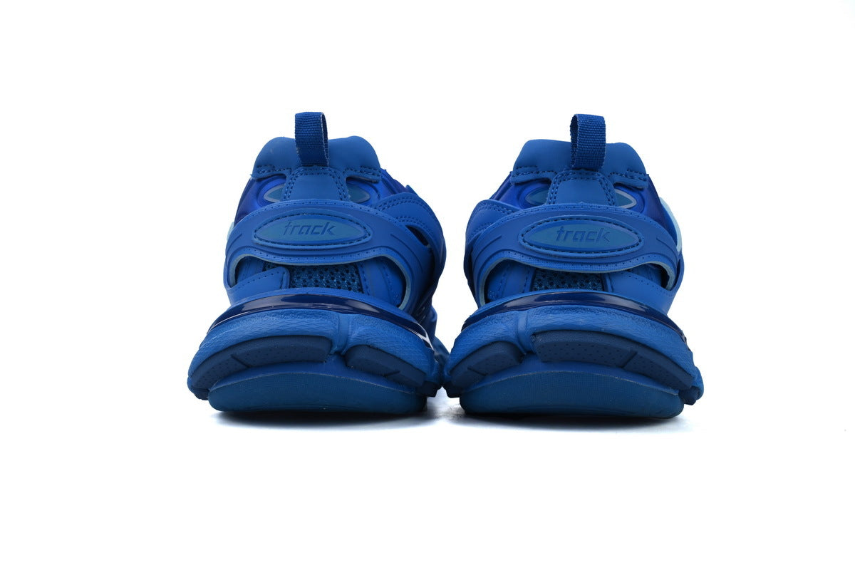 Balenciaga Track Trainer Sneakers "Bright Blue"-retro thick sole dad shoes，Women's Shoe Sale / Men's Shoe Sale