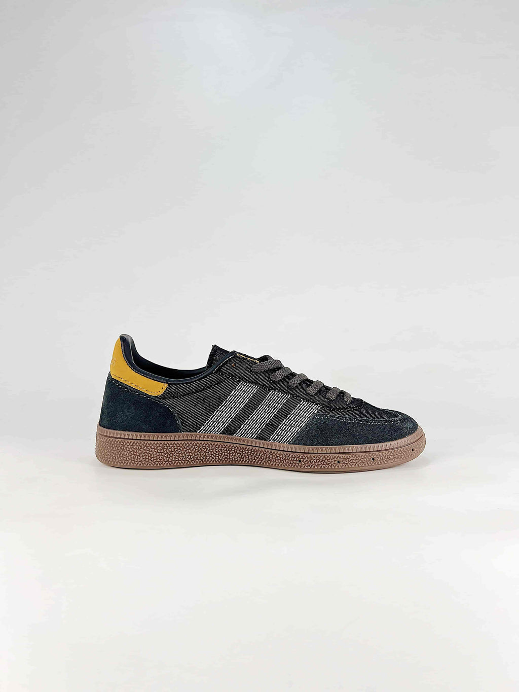 Adidas Handball Spezial Denim Sneakers "Dark Green Yellow"-Classic sneakers，Adidas Women's Shoe Sale / Men's Shoe Sale