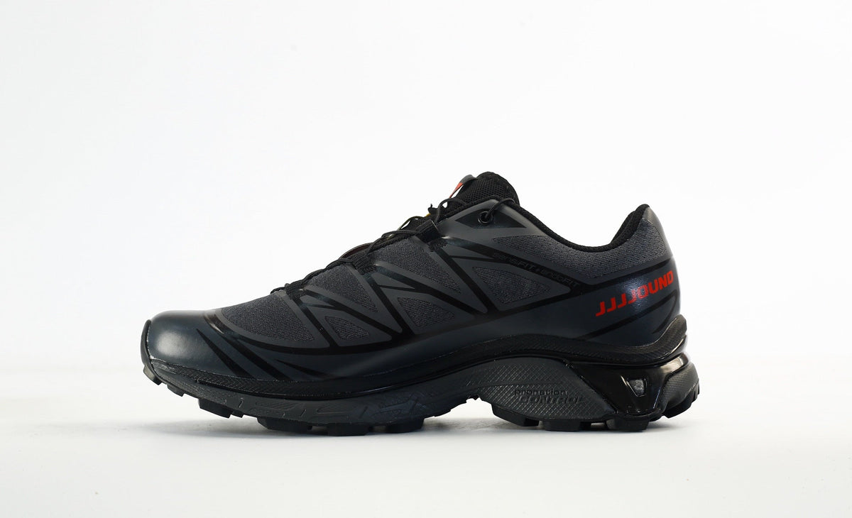 Salomon XT-6 JJJJound Men Women Outdoor Trail Running Hiking Shoes "Dark Grey Black Red"