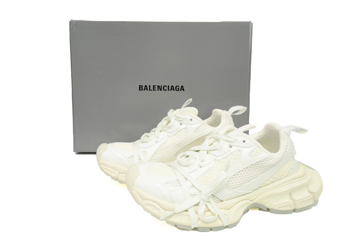 Balenciaga 3XL Sneaker "White"-retro thick sole dad shoes，Women's Shoe Sale / Men's Shoe Sale