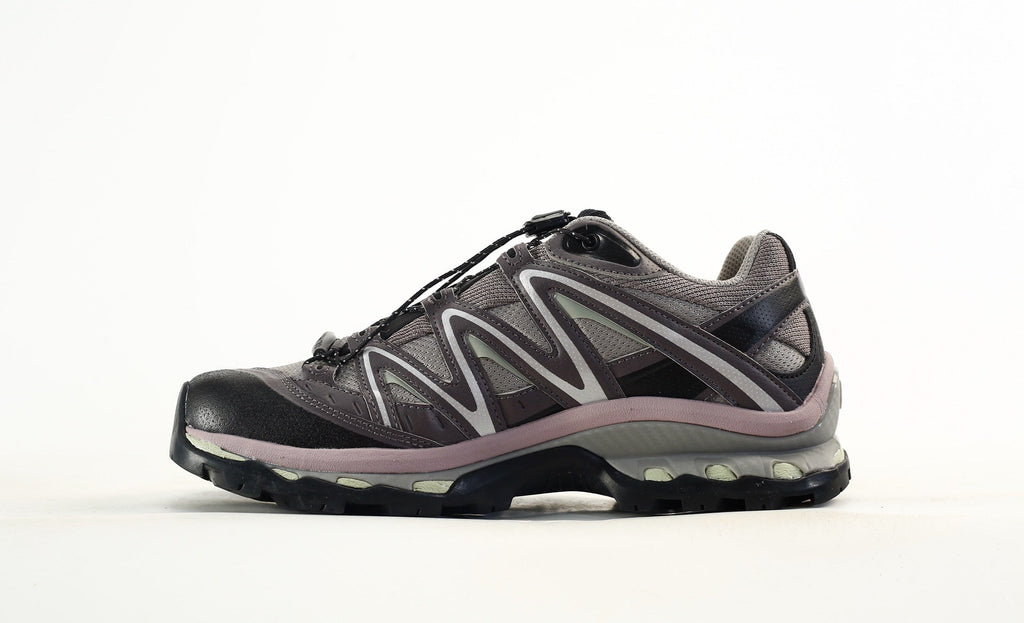 Salomon XT-Quest GORE-TEX Trail Running & Hiking Sneakers, “Black/Gull Gray/Plum”