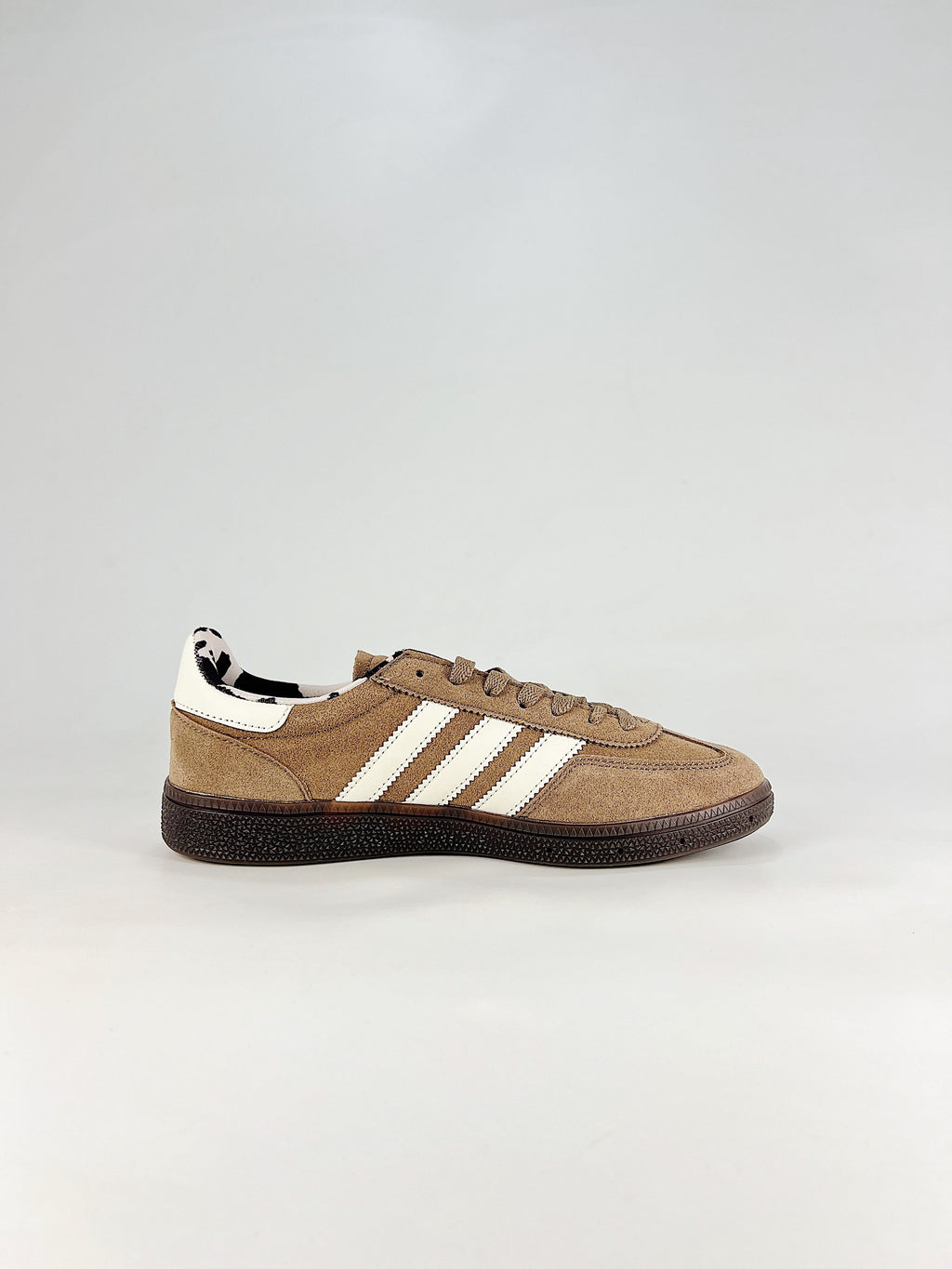 Adidas Handball Spezial "Brown White Cow Print" Sneakers-Classic sneakers，Adidas Women's Shoe Sale / Men's Shoe Sale