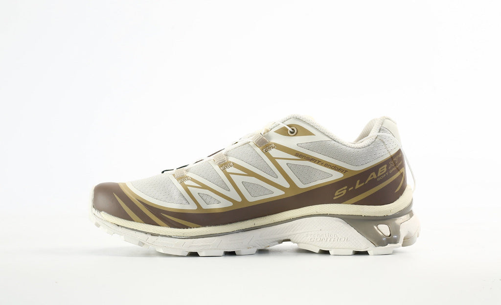 Salomon S-LAB XT-6 Men's Trail Running Hiking Shoes "Cream Khaki Brown"- outdoor hiking shoes/Women's Shoe Sale / Men's Shoe Sale