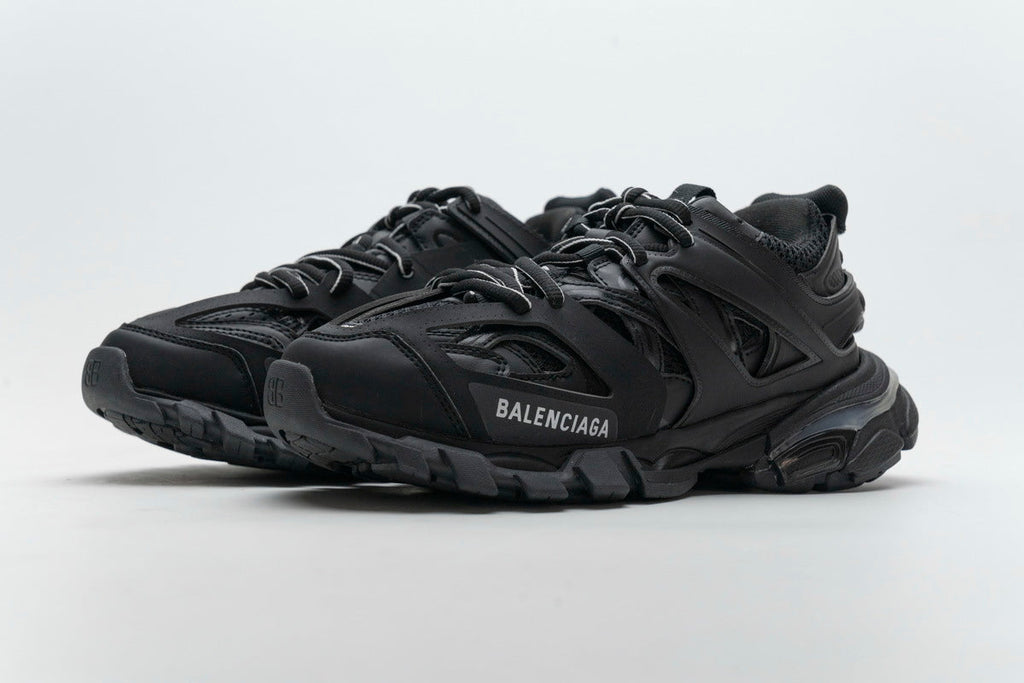 Balenciaga Track Sneakers "Black" Mesh Chunky Low Top Trainer