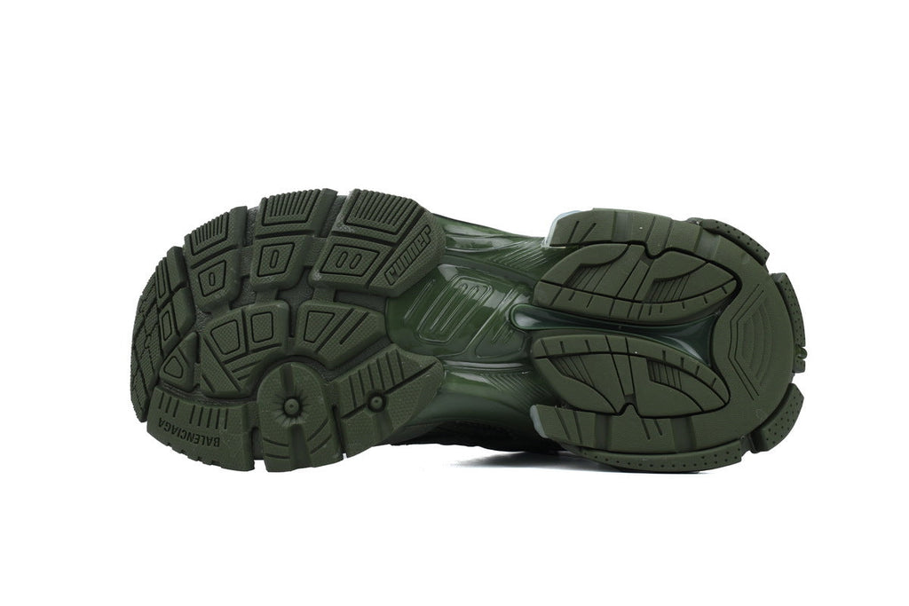 Balenciaga Runner Sneakers Men Women "Army Green"-retro thick sole dad shoes，Women's Shoe Sale / Men's Shoe Sale