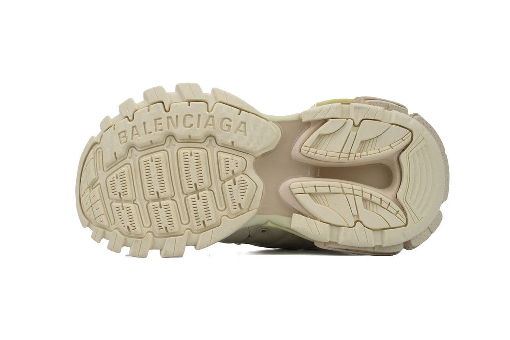 Balenciaga Track Trainer Sneakers "Cream White"-retro thick sole dad shoes，Women's Shoe Sale / Men's Shoe Sale