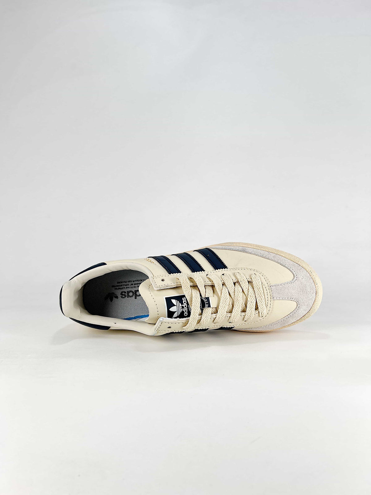 Adidas Jeans "Cream White Navy Blue"-Classic sneakers，Adidas Women's Shoe Sale / Men's Shoe Sale