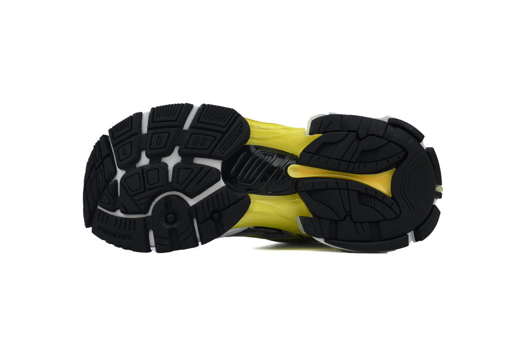 Balenciaga Runner Sneakers "Grey Blue Yellow"-retro thick sole dad shoes，Women's Shoe Sale / Men's Shoe Sale