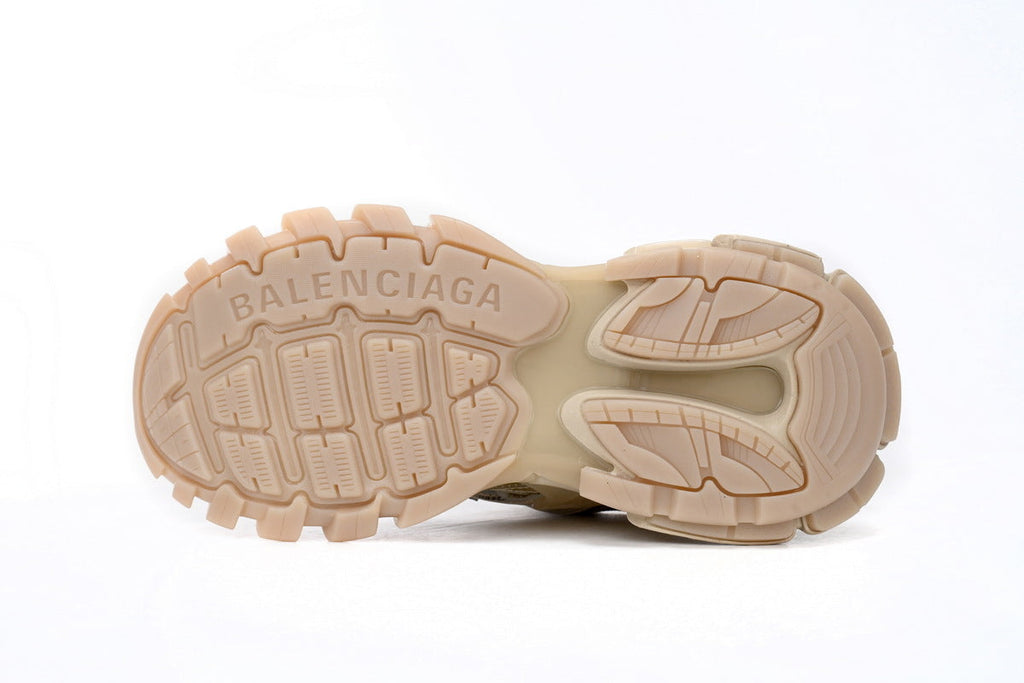 Balenciaga Track 2 Open Sneakers "Light Apricot"-retro thick sole dad shoes，Women's Shoe Sale / Men's Shoe Sale