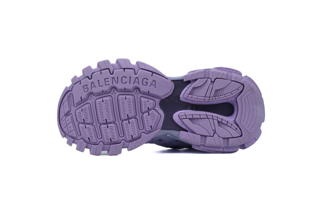 Balenciaga Track Trainer Sneakers "Lavender"-retro thick sole dad shoes，Women's Shoe Sale / Men's Shoe Sale