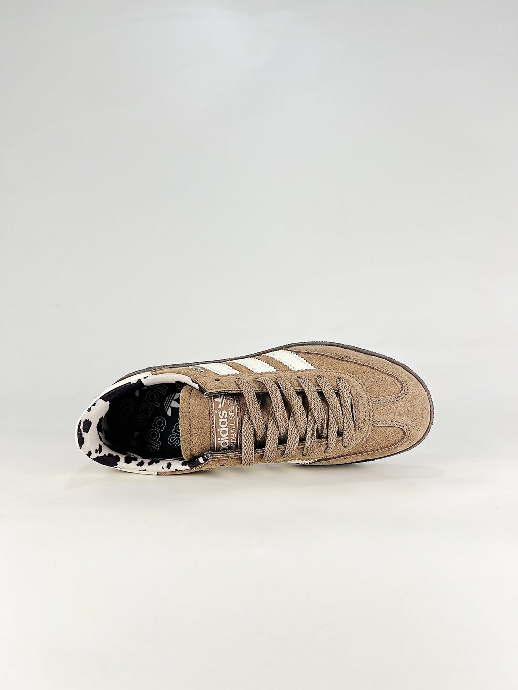 Adidas Handball Spezial "Brown White Cow Print" Sneakers-Classic sneakers，Adidas Women's Shoe Sale / Men's Shoe Sale