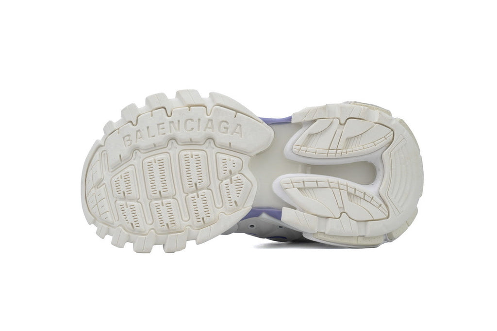 Balenciaga Track 2.0 Sneakers "White Purple" Men Women Chunky Dad Shoes