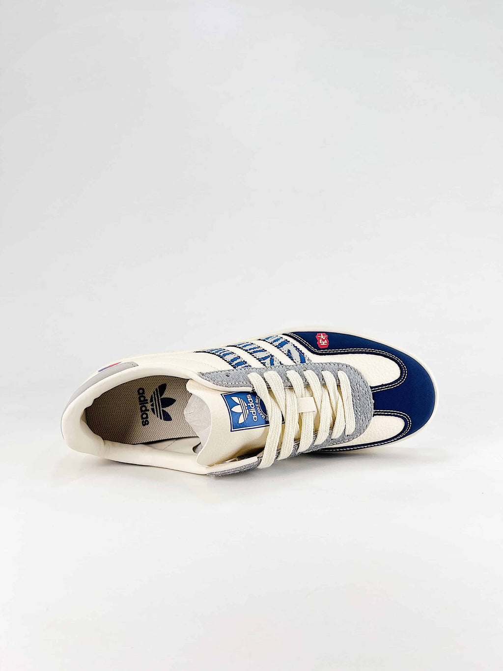 Adidas Gazelle "Cream Navy"-Classic sneakers，Adidas Women's Shoe Sale / Men's Shoe Sale