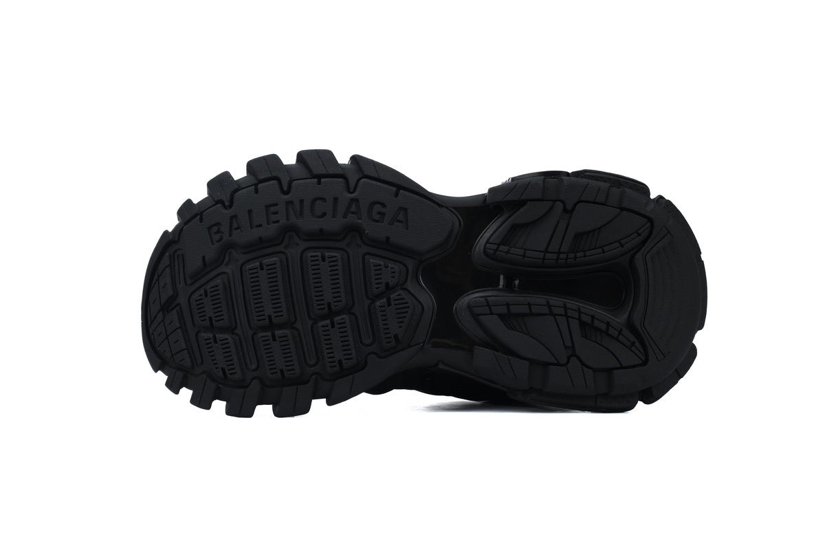 Balenciaga Track Sneakers "All Black"-retro thick sole dad shoes，Women's Shoe Sale / Men's Shoe Sale