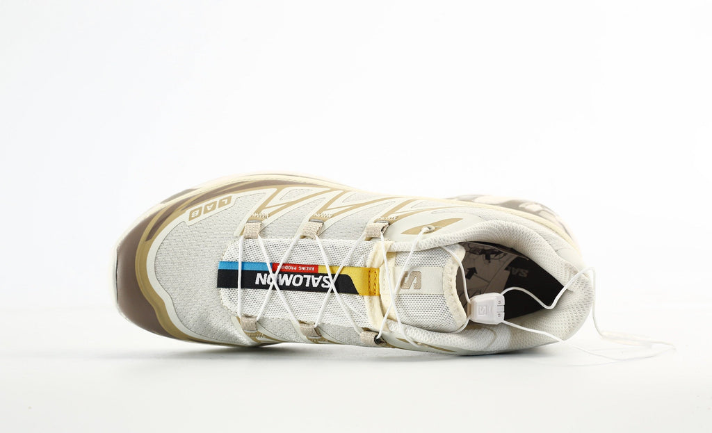 Salomon S-LAB XT-6 Men's Trail Running Hiking Shoes "Cream Khaki Brown"- outdoor hiking shoes/Women's Shoe Sale / Men's Shoe Sale