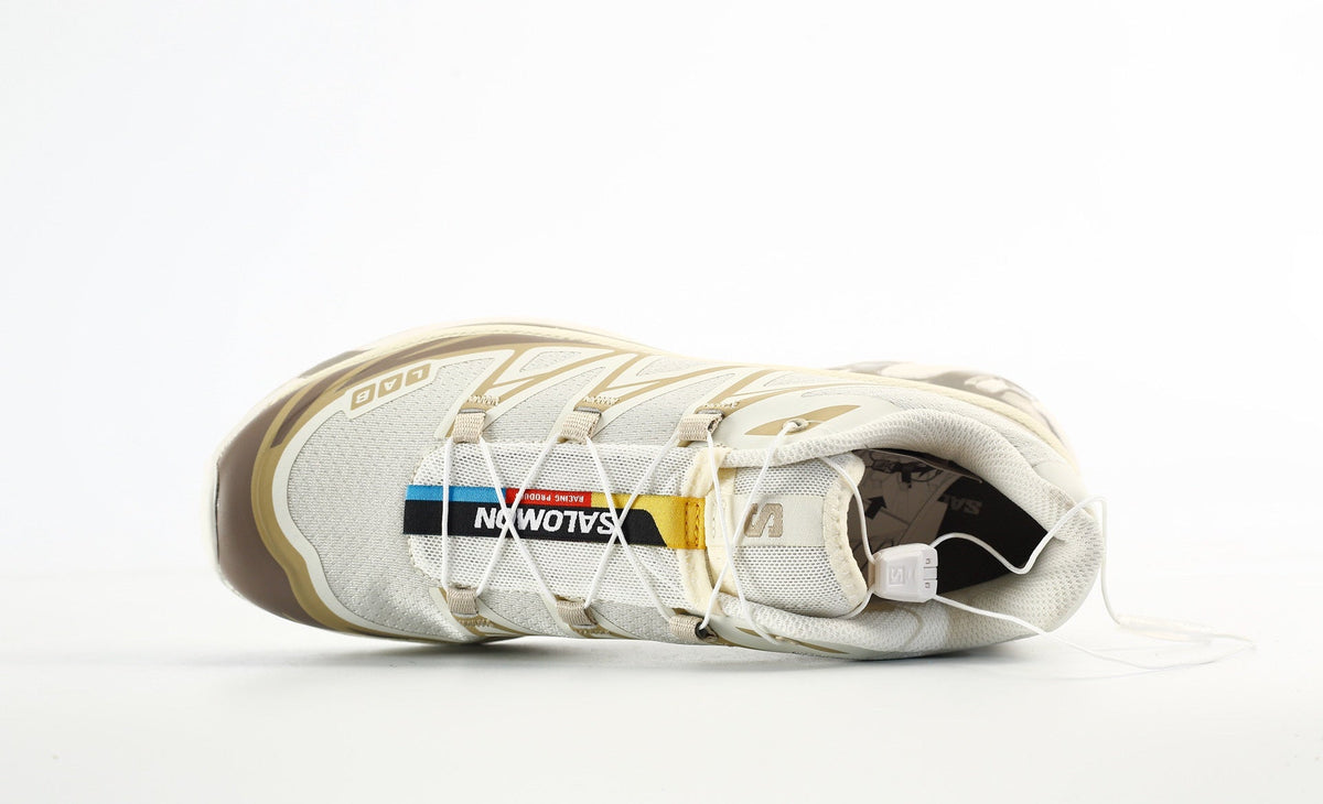 Salomon S-LAB XT-6 Men's Trail Running Hiking Shoes "Cream Khaki Brown"- outdoor hiking shoes/Women's Shoe Sale / Men's Shoe Sale