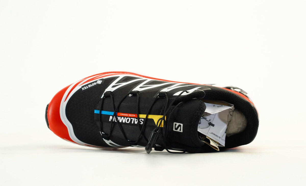 Salomon XT-6 GTX Men's Trail Running Hiking Shoes "Black Red White"- outdoor hiking shoes/Women's Shoe Sale / Men's Shoe Sale