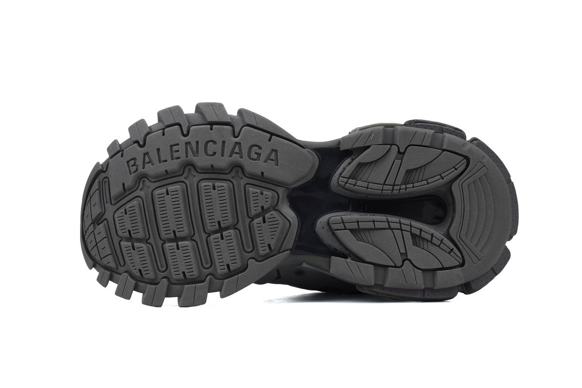 Balenciaga Track Trainer Sneakers "Dark Grey"-retro thick sole dad shoes，Women's Shoe Sale / Men's Shoe Sale