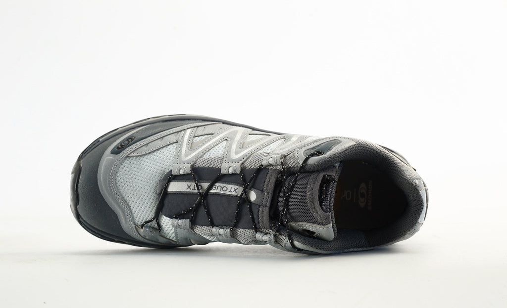 Salomon XT-Quest GORE-TEX Waterproof Trail Running & Hiking Shoes, “Light Gray/Black”