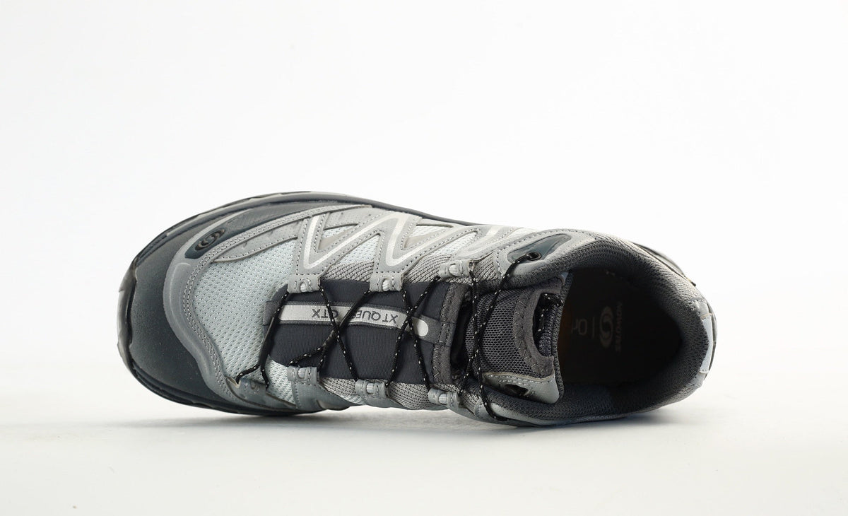 Salomon XT-Quest GORE-TEX Waterproof Trail Running & Hiking Shoes, “Light Gray/Black”