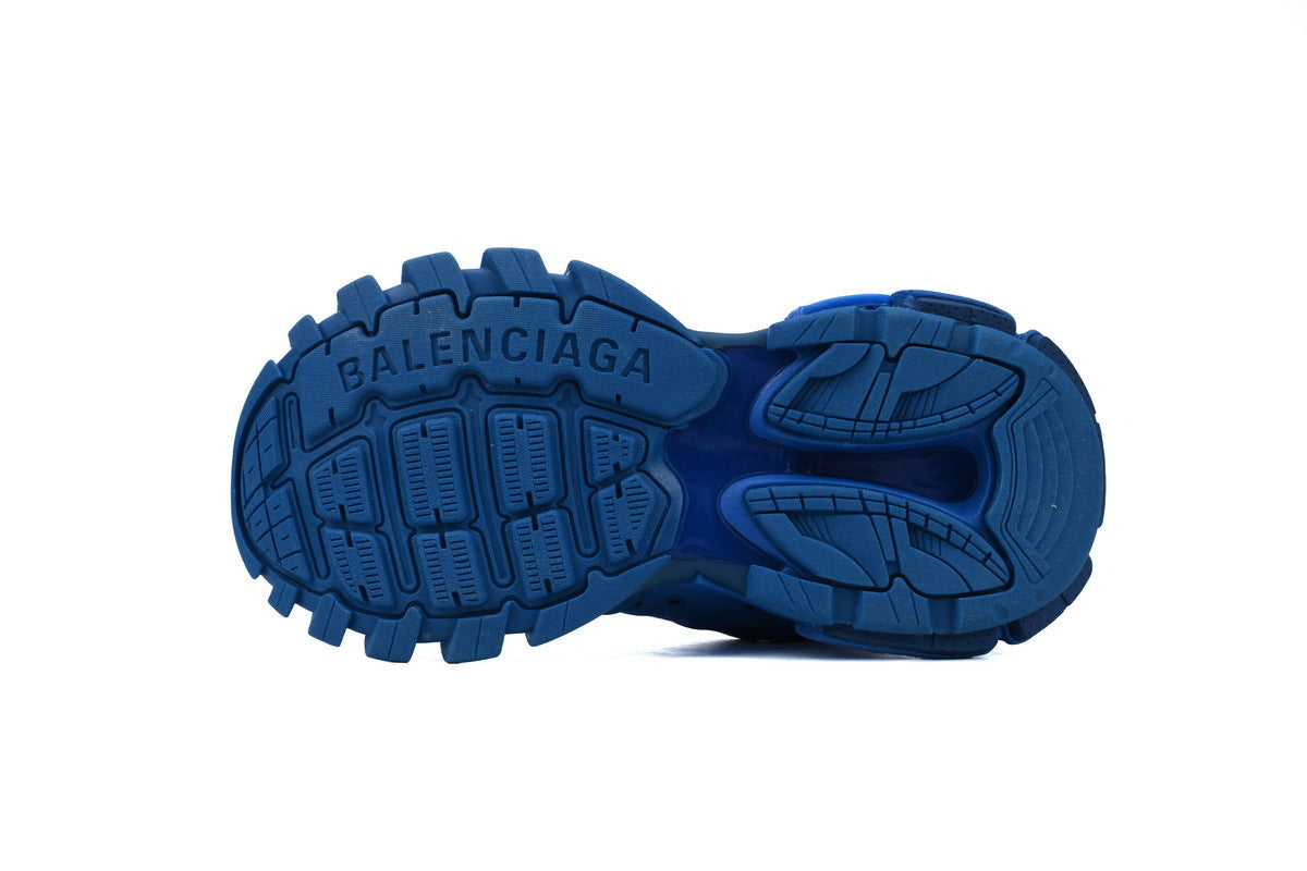 Balenciaga Track Trainer Sneakers "Bright Blue"-retro thick sole dad shoes，Women's Shoe Sale / Men's Shoe Sale