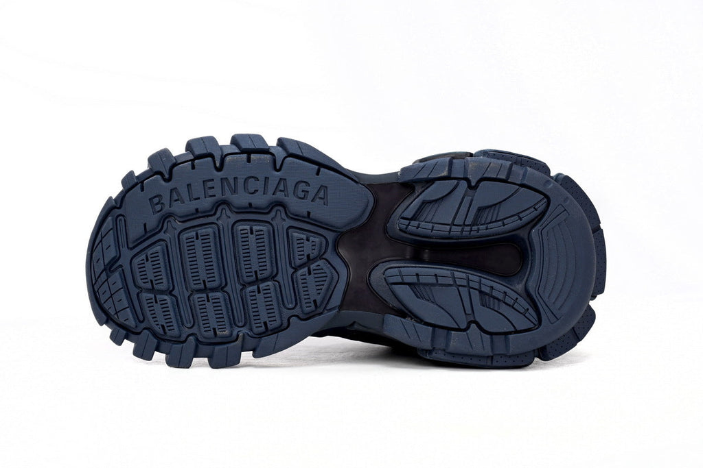 Balenciaga Track Sneakers "Dark Navy" Mesh Chunky Low Top Trainer