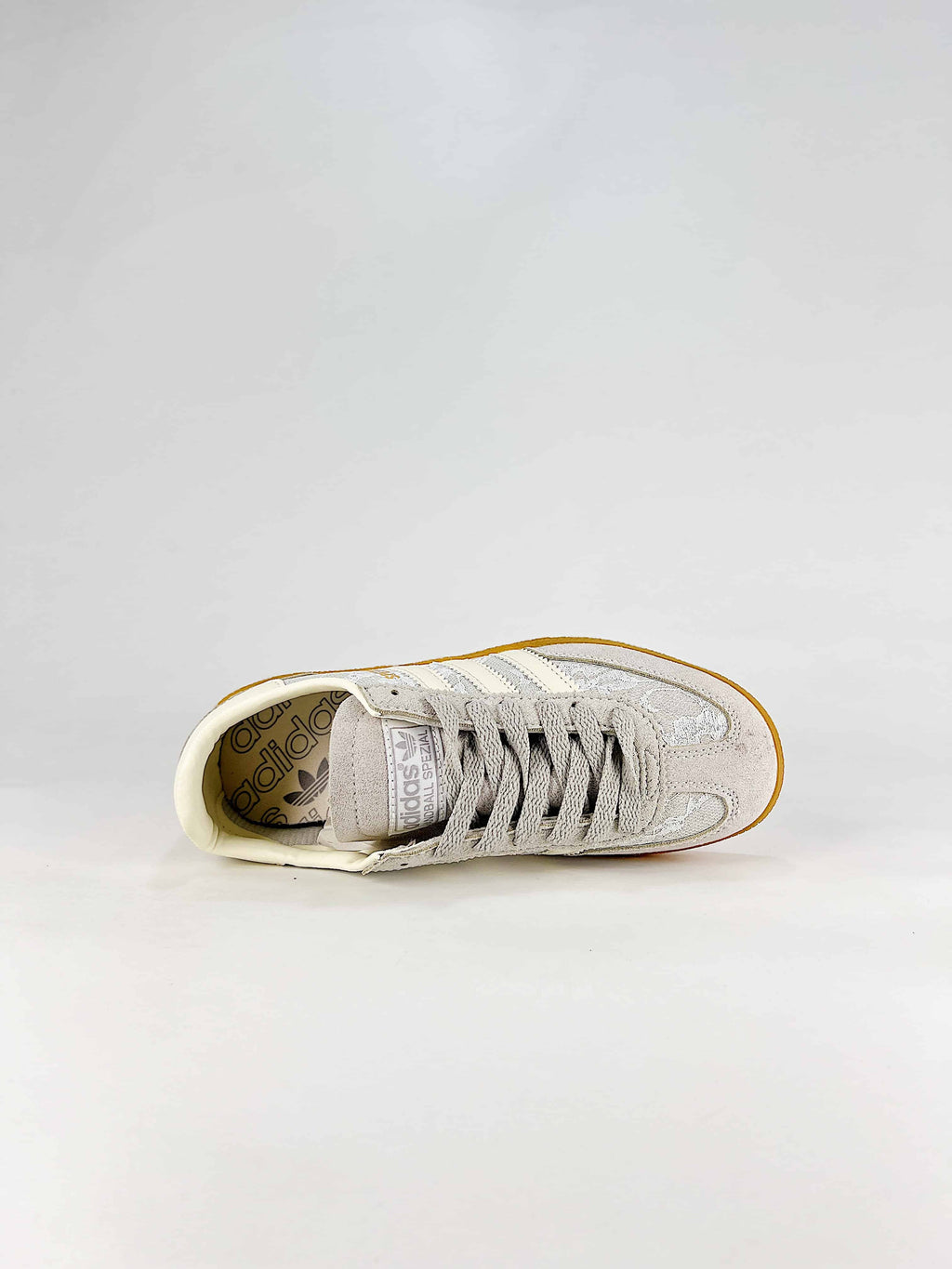 Adidas Handball Spezial Suede Sneakers "Light Gray Lace"-Classic sneakers，Adidas Women's Shoe Sale / Men's Shoe Sale