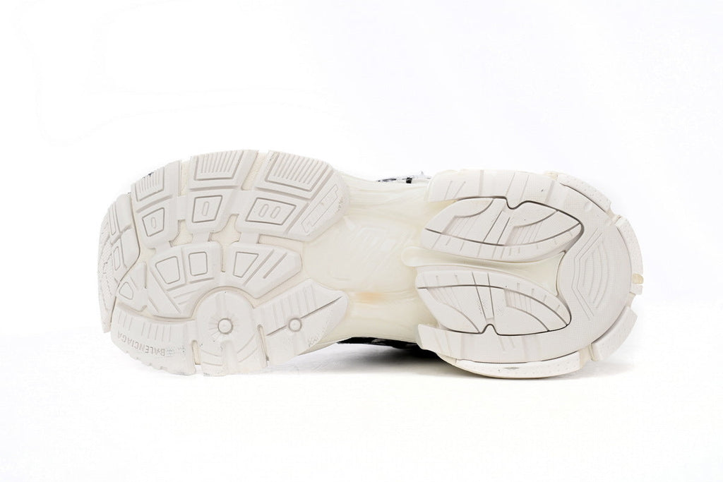 Balenciaga Runner Graffiti Sneaker "White Black"-retro thick sole dad shoes，Women's Shoe Sale / Men's Shoe Sale