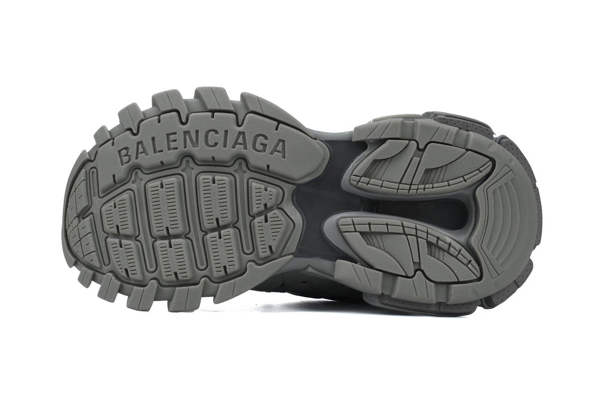 Balenciaga Track Trainer Sneakers "Grey"-retro thick sole dad shoes，Women's Shoe Sale / Men's Shoe Sale
