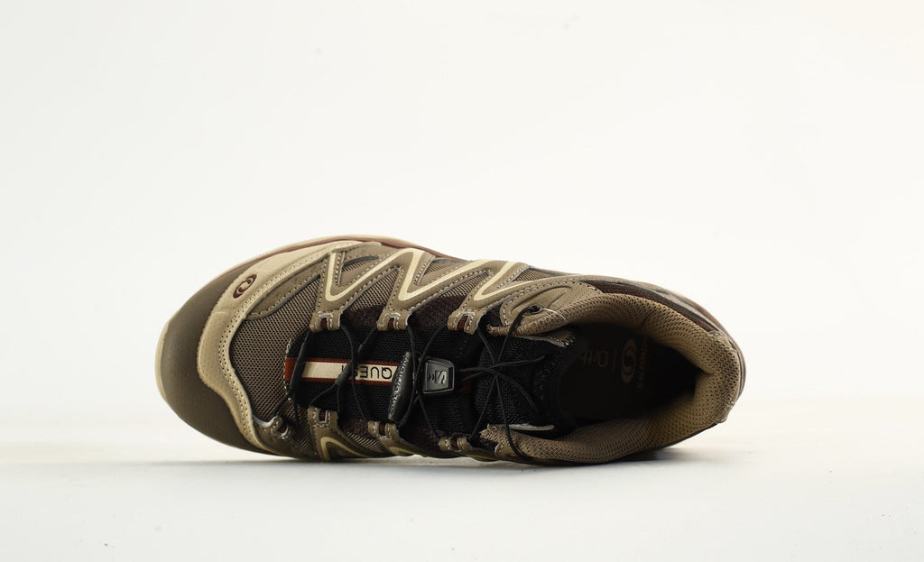 Salomon XT-Quest Trail Running & Hiking Sneakers, “Aloe/Dark Earth/Burnt Ochre”