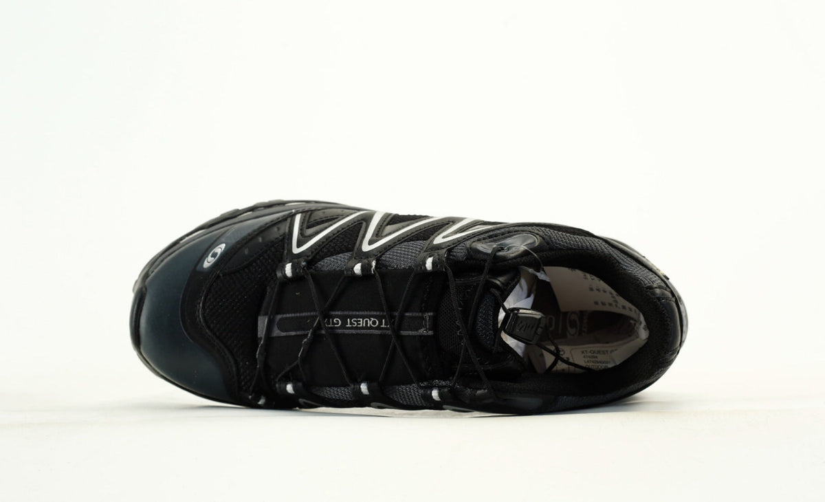 Salomon XT Quest GTX Outdoor Hiking Shoes "Black Silver"- outdoor hiking shoes/Women's Shoe Sale / Men's Shoe Sale