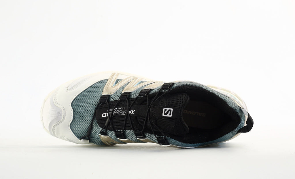 Salomon XA PRO 3D "White Teal Beige" Outdoor Hiking Shoes- outdoor hiking shoes/Women's Shoe Sale / Men's Shoe Sale