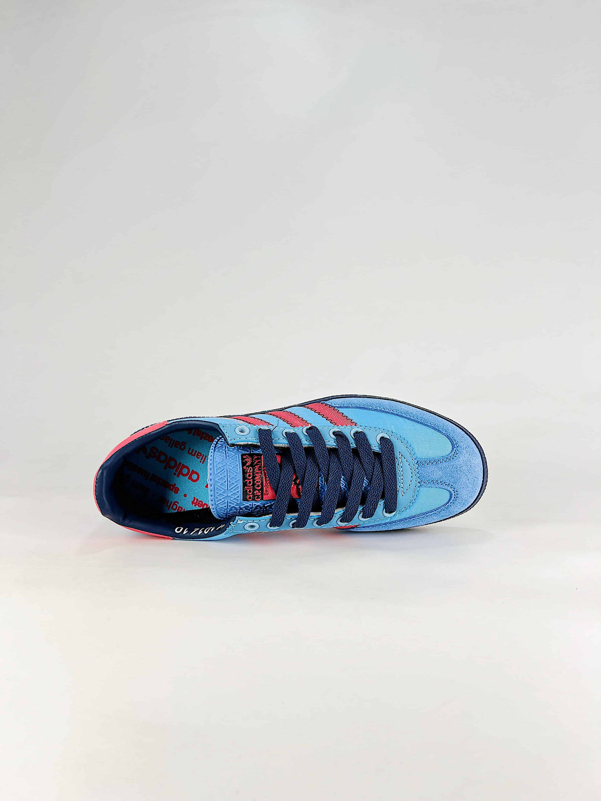C.P. Company x Adidas Originals GT Manchester SPZL "Light Blue Bright Red" Sneakers-Classic sneakers，Adidas Women's Shoe Sale / Men's Shoe Sale