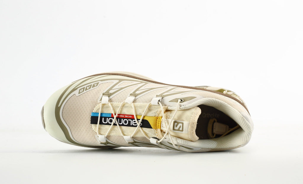 Salomon S-LAB XT-6 Men Women Outdoor Trail Running Shoes "Cream Olive Green"