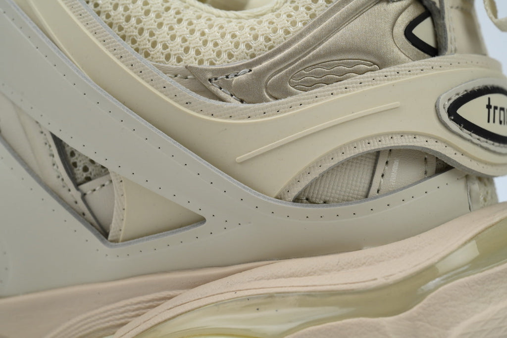Balenciaga Track Trainer Sneakers "Cream White"-retro thick sole dad shoes，Women's Shoe Sale / Men's Shoe Sale