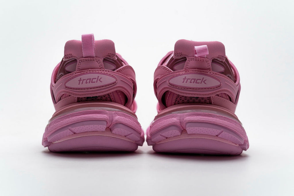 Balenciaga Track Trainer Sneakers "Pink"-retro thick sole dad shoes，Women's Shoe Sale / Men's Shoe Sale