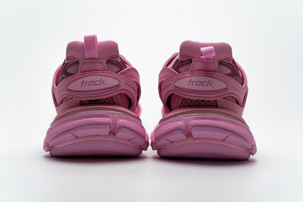 Balenciaga Track Trainer Sneakers "Pink"-retro thick sole dad shoes，Women's Shoe Sale / Men's Shoe Sale