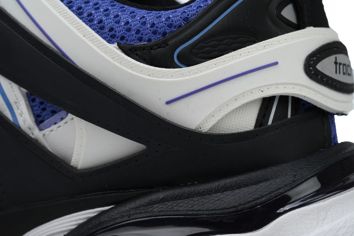 Balenciaga Track 2.0 Sneakers "Purple/White/Black" Men Women Outdoor Hiking Dad Shoes