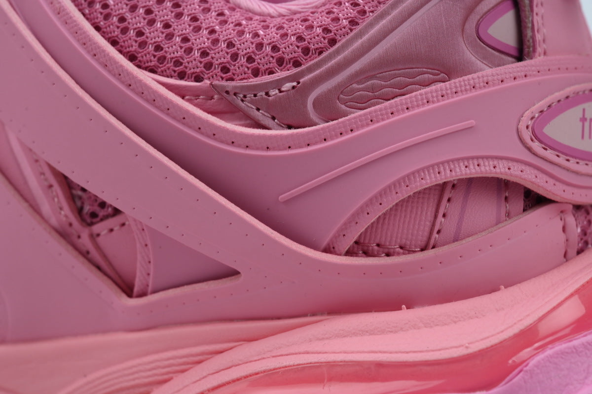 Balenciaga Track Sneakers "Pink"-retro thick sole dad shoes，Women's Shoe Sale / Men's Shoe Sale