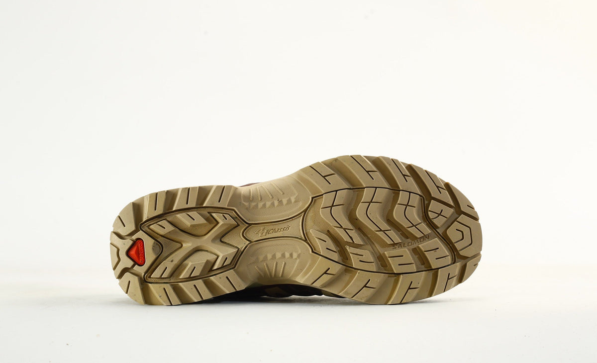 Salomon XT-Quest Trail Running & Hiking Sneakers, “Aloe/Dark Earth/Burnt Ochre”