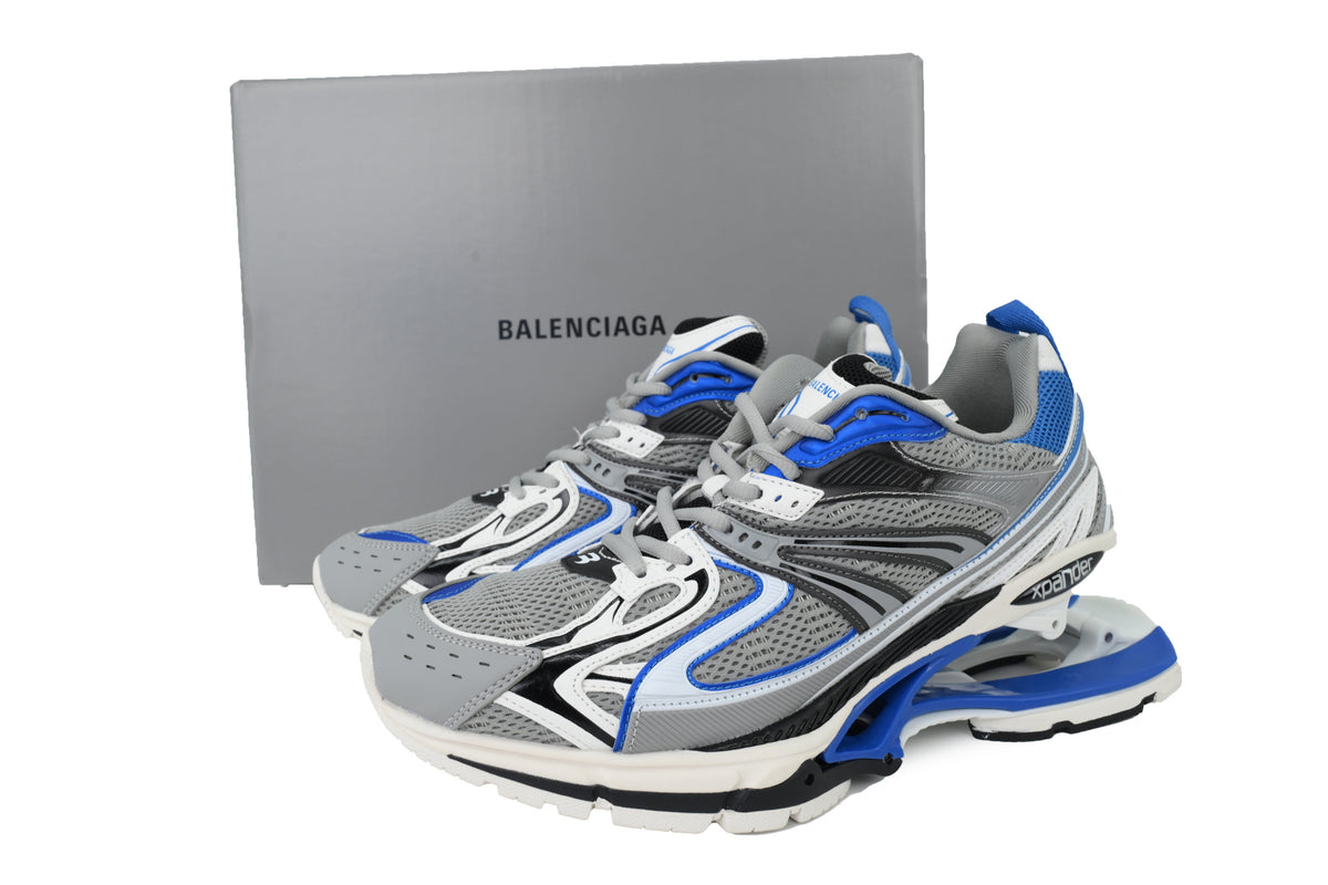 Balenciaga X-Pander Sneakers "Grey Blue"-retro thick sole dad shoes，Women's Shoe Sale / Men's Shoe Sale