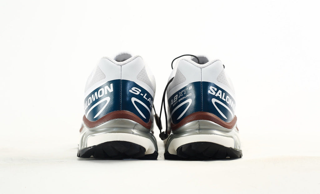 Salomon S-LAB XT-6 Men's Outdoor Trail Running Shoes "White Navy Blue Brown"- outdoor hiking shoes/Women's Shoe Sale / Men's Shoe Sale