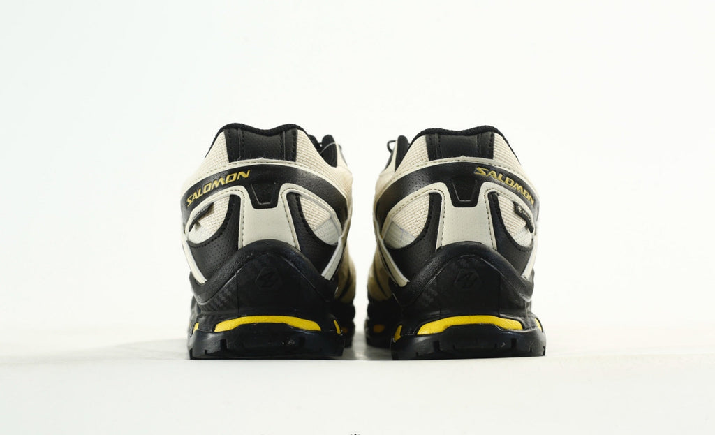 Salomon XT-Quest GORE-TEX Waterproof Trail Running & Hiking Shoes, “Off-White/Black/Yellow”