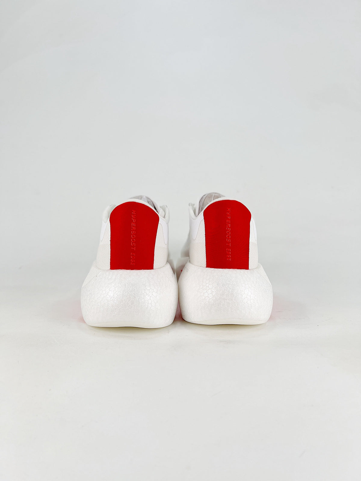 adidas Hyperboost Edge "White Red" Unisex Running Shoes-Classic sneakers，Adidas Women's Shoe Sale / Men's Shoe Sale